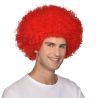 Costume Accessory Afro Wig Red One Size