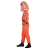 Child Costume Space Suit Orange 4-6 Years