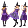 Adult Costume Purple Willow Witch Size M/L