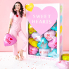Standard I Heart You Candy Heart Foil Balloon S40 Packaged 43 cm