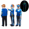 Child Costume Paw Patrol Movie - Chase (Glow in the Dark) Age 4-6 Years