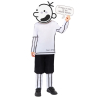 Child Costume Diary of a Wimpy Kid Gregg Age 8-10 Years