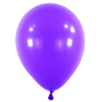 50 Latex Balloons Decorator Standard New Purple 35 cm / 14"