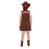 Child Costume Western Cowgirl - Girls 6-8 Years