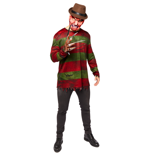 Adult Costume Freddy Kruger Size L Wbh Amscan Merchandising Amscan 
