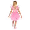 Child Costume Pink Fairy Age 6-8 Years