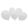 5 Latex Balloons LED White 27.5 cm / 11"