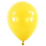 50 Latex Balloons Decorator Standard Yellow Sunshine 35 cm / 14"