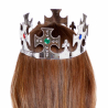 Plastic Crown Silver - Flat Pack One size