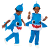 Baby Costume Baby Shark Blue - Daddy Age 1-2 Years