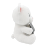 2-in-1 plush toy balloon weight polar bear with loop, 21cm, 170g