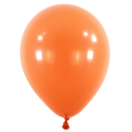 50 Latex Balloons Decorator Standard Tangerine 35 cm / 14"