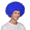 Costume Accessory Afro Wig Blue One Size