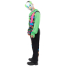 Adult Costume Funhouse Neon Clown Men Size XL
