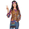 Costume Accessory Hippie Handbag with Peace Sign