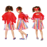 Child Costume Owlette Rainbow Dress   6-8 Years