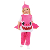 Child Costume Baby Shark Pink - Mummy Age 3-4 Years