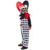 Child Costume Double Headed Jester Clown Age 4-6 Years