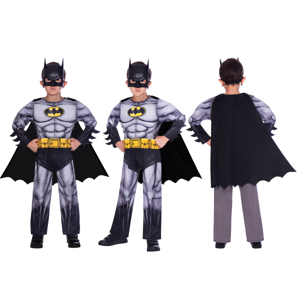 Amscan Robin Costume da Batman Supereroe Libro Giorno Costume Età 6-8 anni 