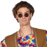 Costume Accessory Hippie Glasses Black