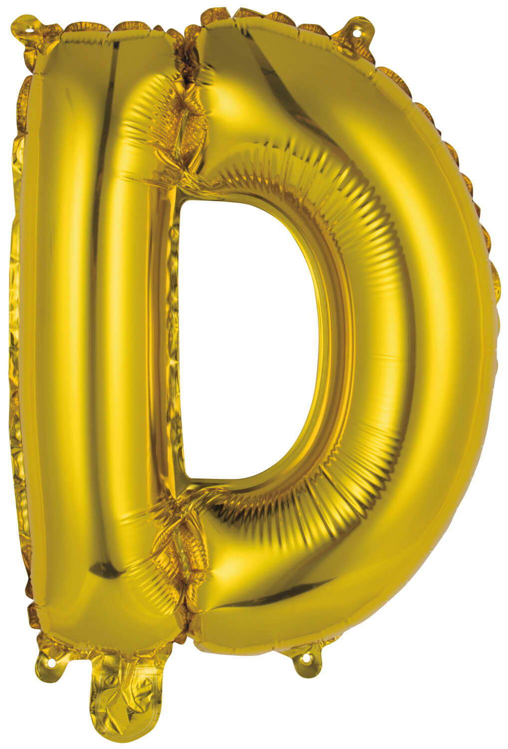 Mini Letter D Gold Foil Balloon N16 Packaged 34 cm : Amscan Europe