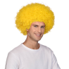 Costume Accessory Afro Wig Yellow One Size