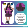 Child Costume Purple Batgirl Classic 3-4 yrs