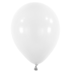 50 Latexballons Decorator Standard Frosty White 35 cm / 14