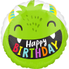Standard Happy Little Monsters Birthday Foil Balloon S40 Packaged 43 cm