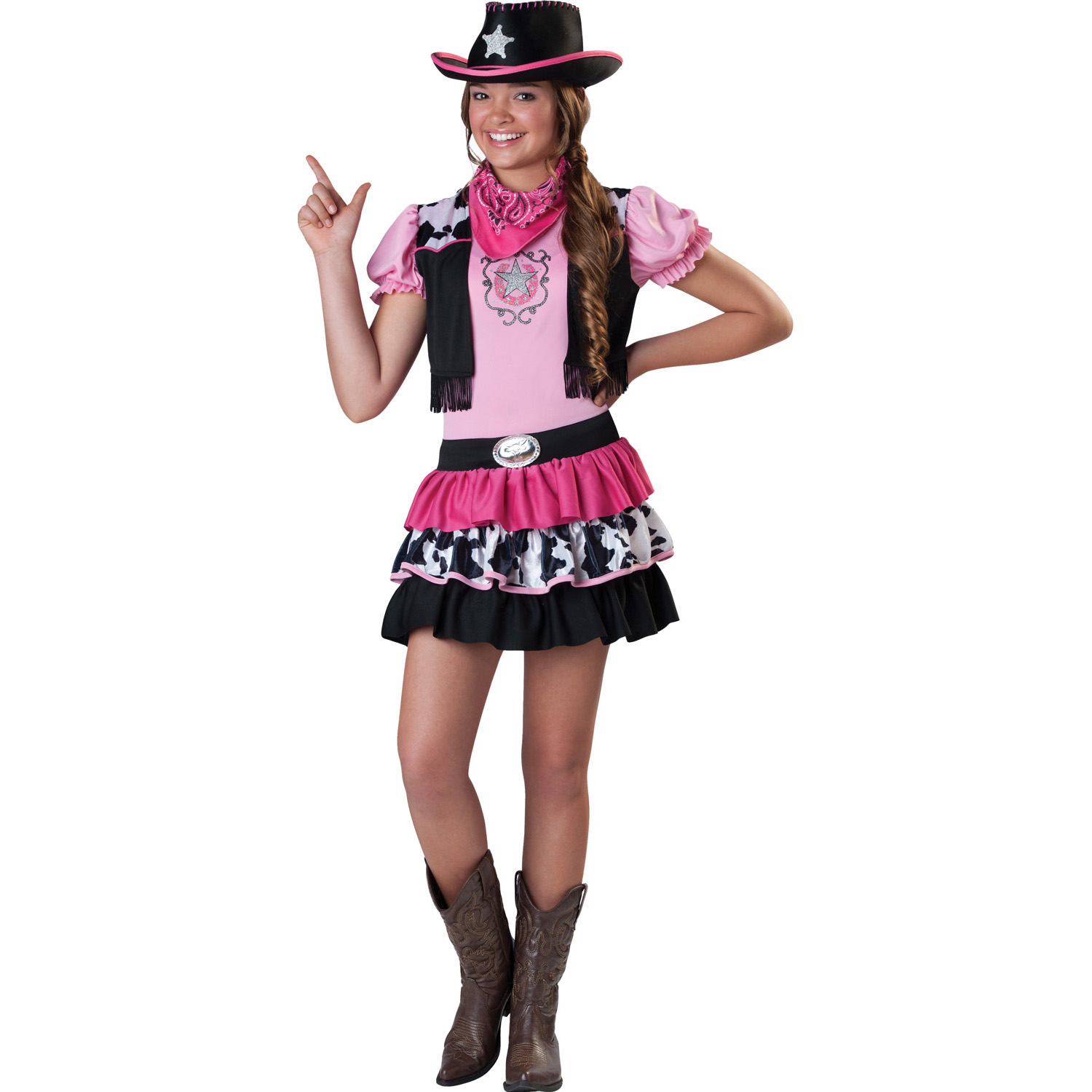 Child Costume Giddy Up Girl Age 8 - 10 Years : Amscan Europe