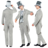 Adult Costume Ghost Groom Size M