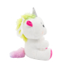 2-in-1 plush toy balloon weight unicorn with hook, 11cm, 90g