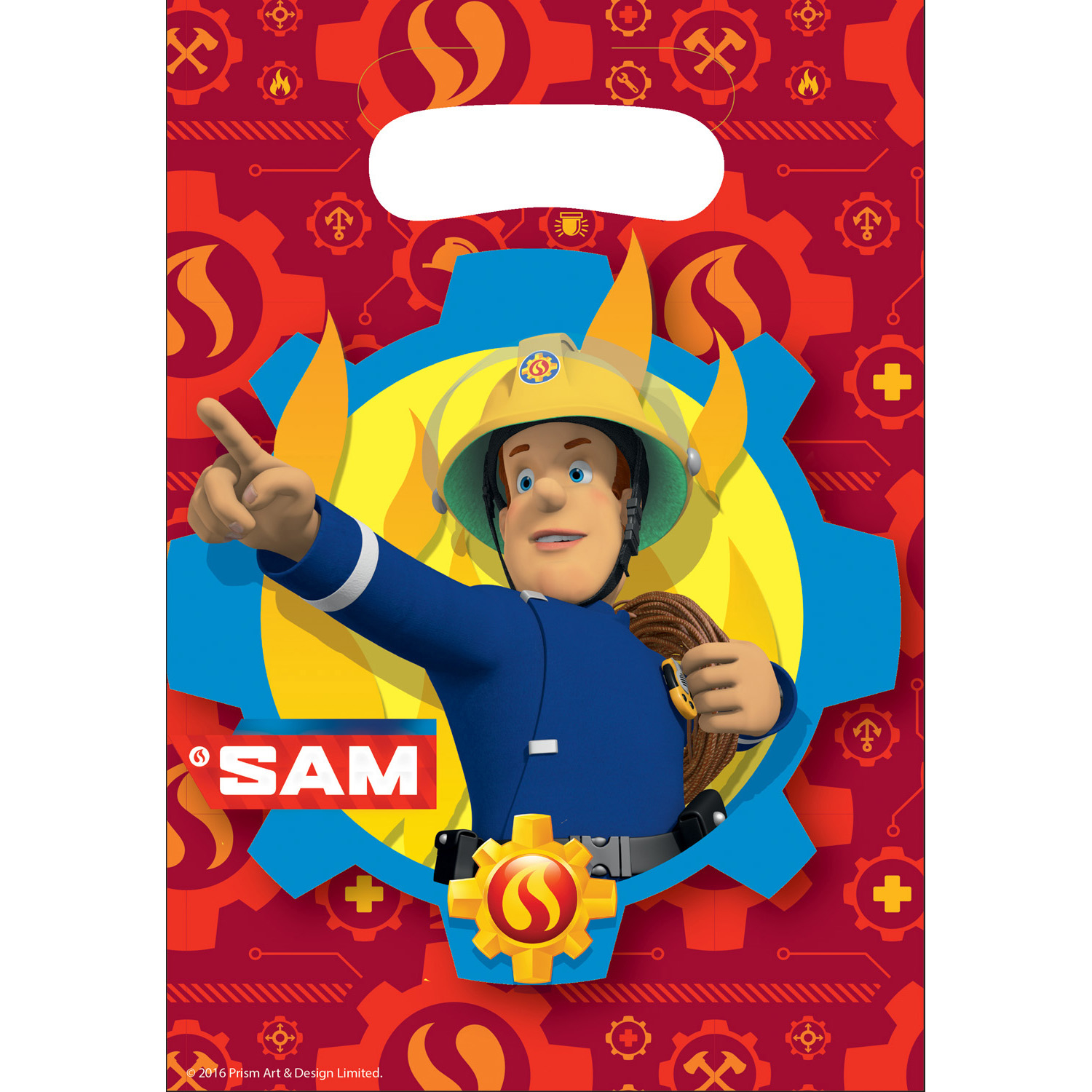 Feuerwehrmann Sam Servietten 33x33 cm 16 Stück Fireman Sam Samparty