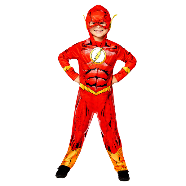 Amscan il Flash Supereroe Halloween Ragazzi Costume Età 6-8 