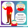 Adult Costume Cartman Size M