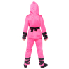Child Costume Ninja Warrior Pink 10-12 yrs