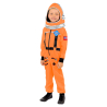 Child Costume Space Suit Orange 8-10 Years