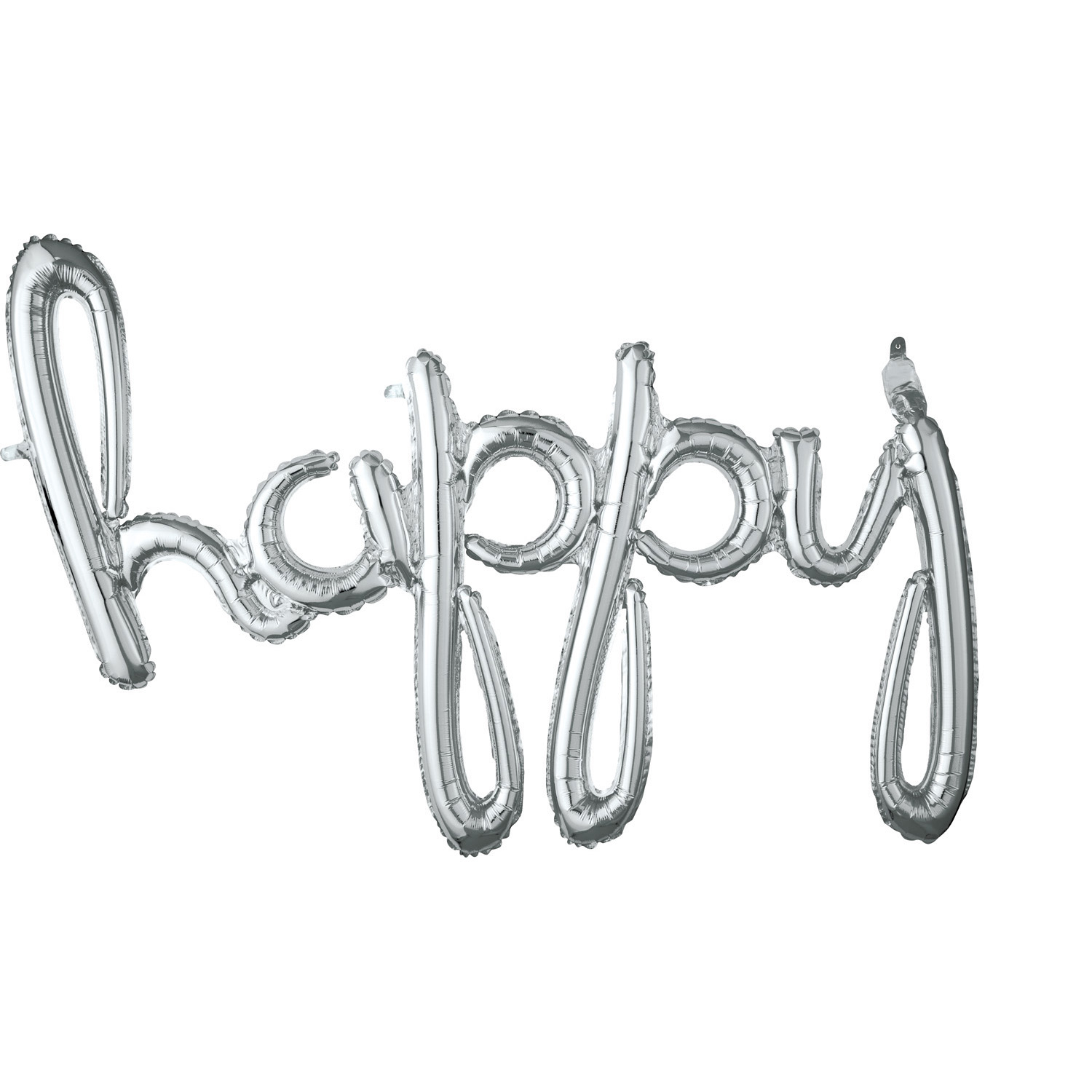 Надпись Хэппи бездей. Счастливый Сильвер. Серебряная Happy Ln Love. Foil Balloon font Word Silver.