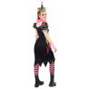 Adult Costume Funhouse Neon Clown Ladies Size M