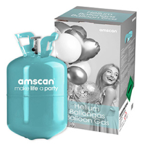 Amscan Bombonne Hélium Compacte Pour Gonfler 30 Ballons 0,25m3/8