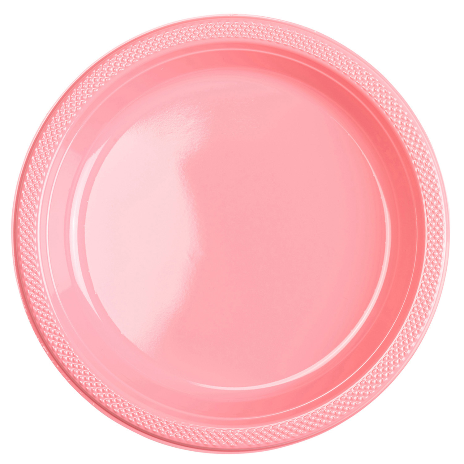 10 Plates Plastic Pretty Pink 22.8 cm Amscan Europe