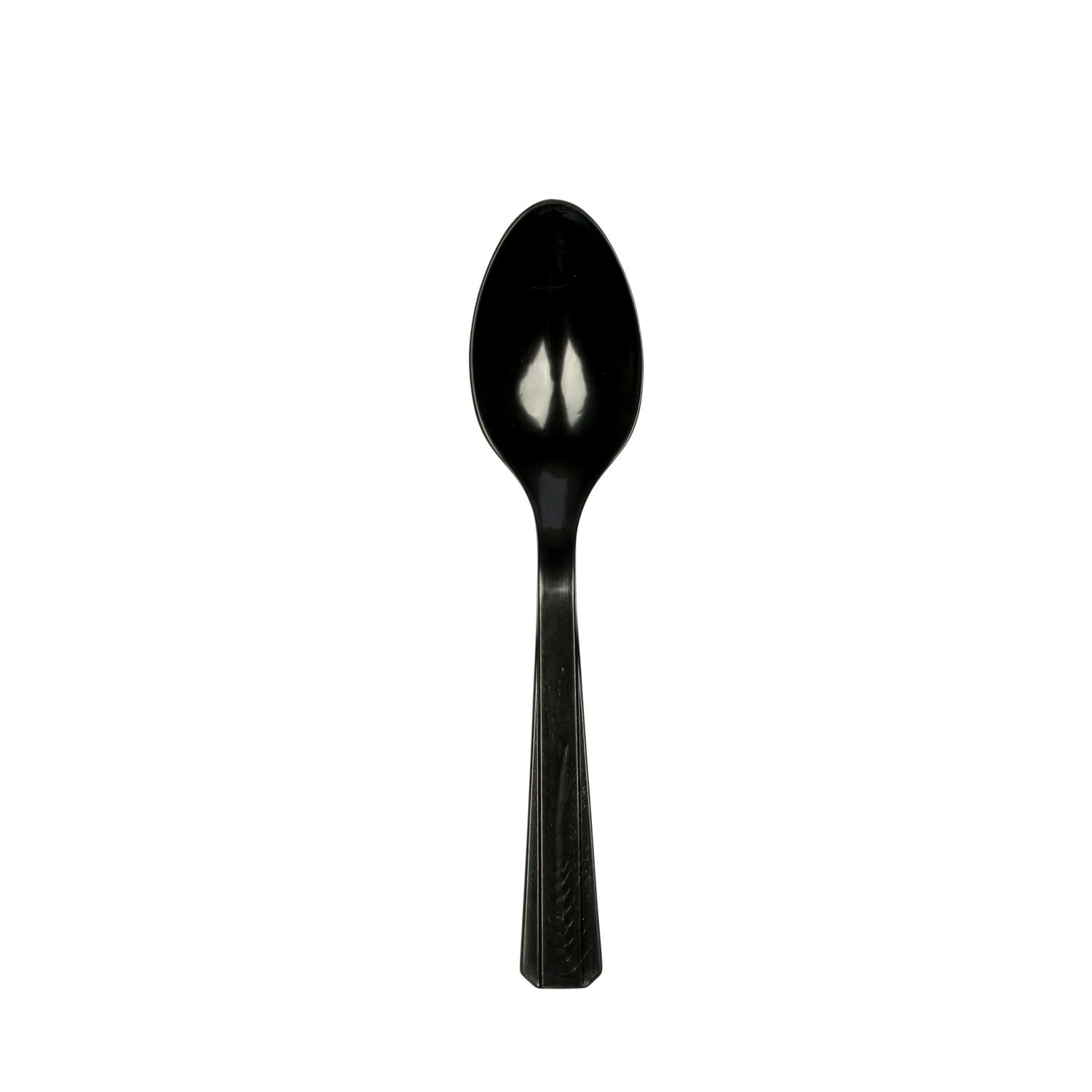 10 Spoons Black Plastic 14.7 c : Amscan Europe