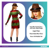 Adult Costume Freddy Kruger Ladies Size S