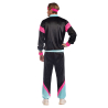 Adult Costume 80s Shell Suit Black Size Standard