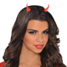 Costume Accessory Clip-On Mini Devil Horns Red