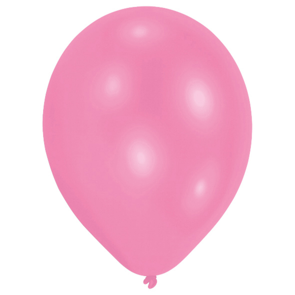 Party Balloons 50 High Quality Large Latex FUCHSIA 27.5cm/11” METALLIC 