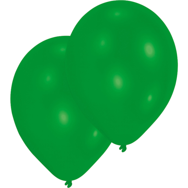 25 Balloons Green Standard Size Party Balloons Quality goods from Europe 
