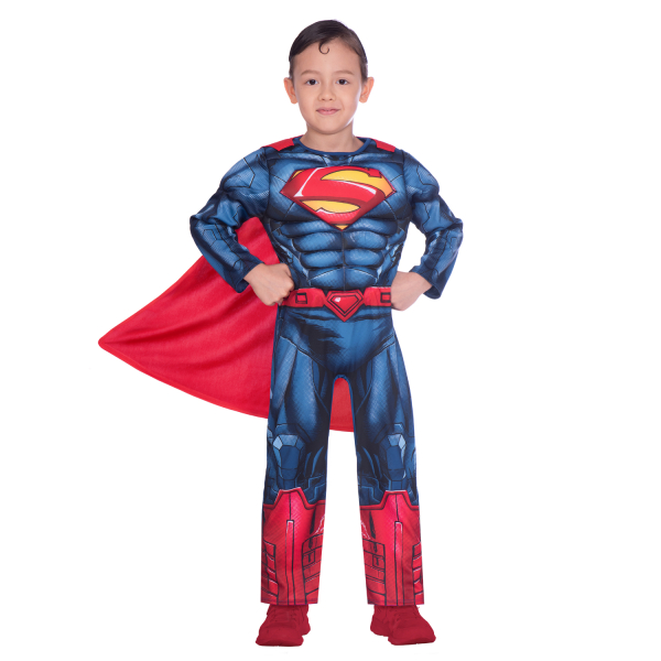Amscan sostenibile Superman Supereroe Fumetti Ragazzi Costume Età 10-12 