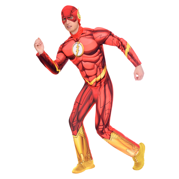 Amscan adulto il flash DC Supereroe Gents Costume Taglia XL 