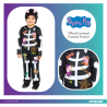 Child Costume Peppa Skeleton Age 4-6 Years